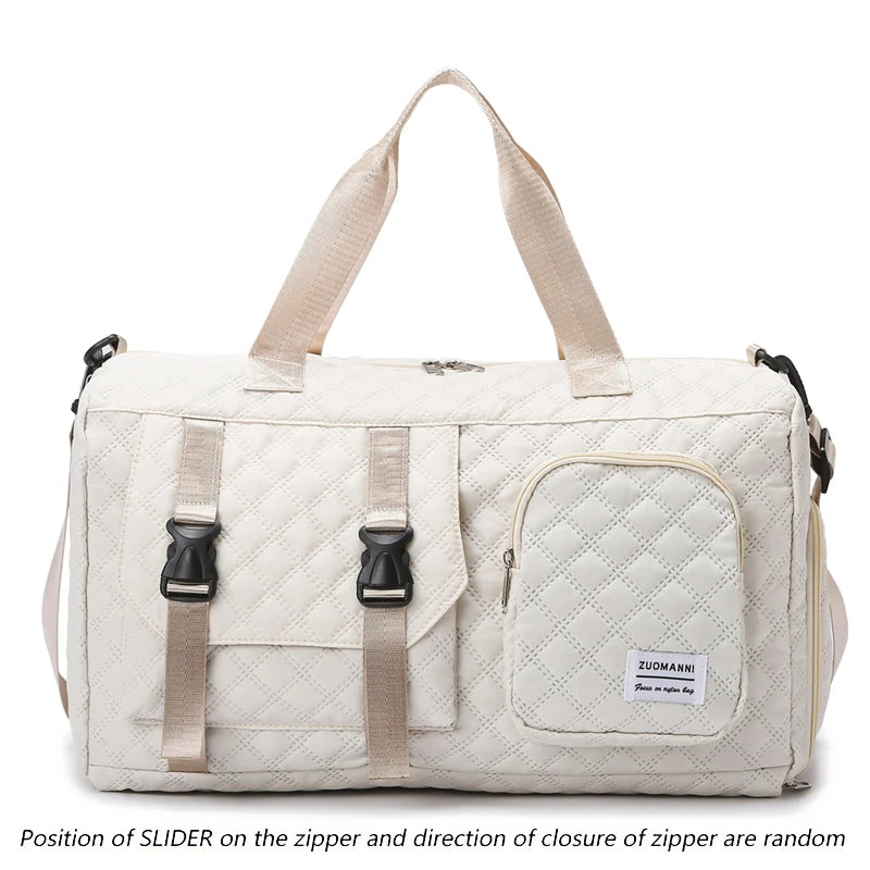 Durable Nylon Travel Duffle Bag – Sports Gym & Overnight Bag