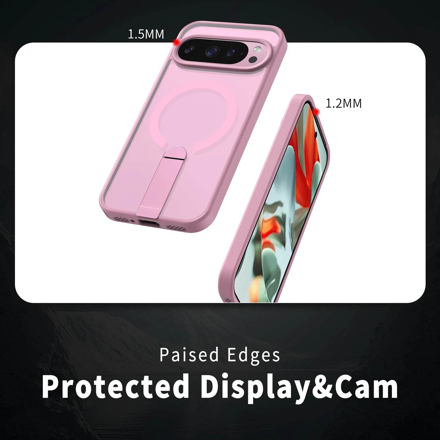 Pixel Clear Ring Case
