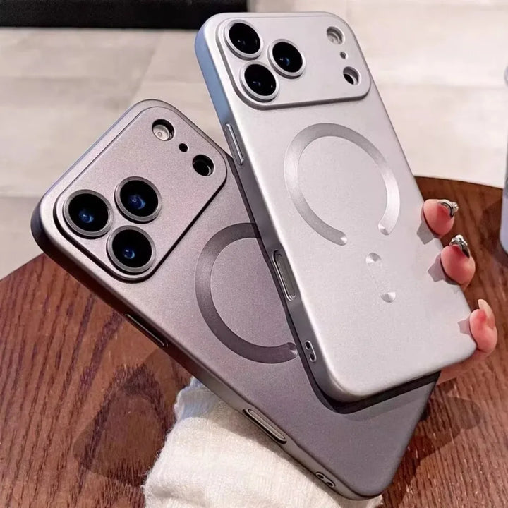 Metallic Paint MagSafe Case – iPhone 11–17