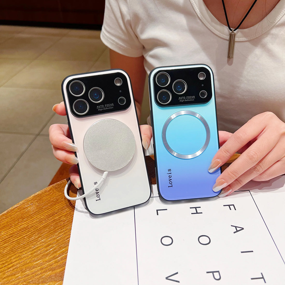 Large Lens Window MagSafe Case – iPhone 12–18