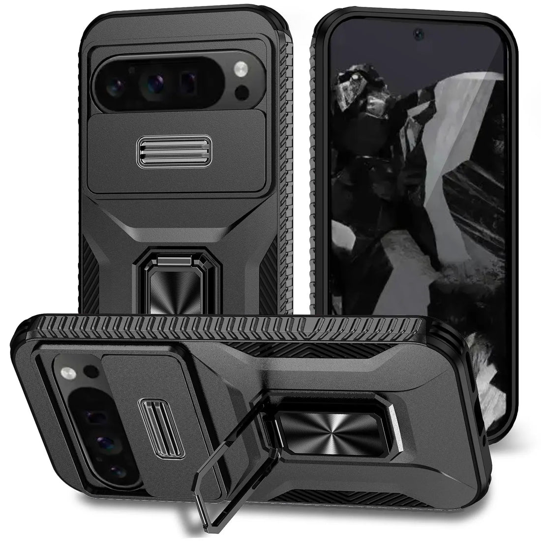 Pixel Slide Camera Case