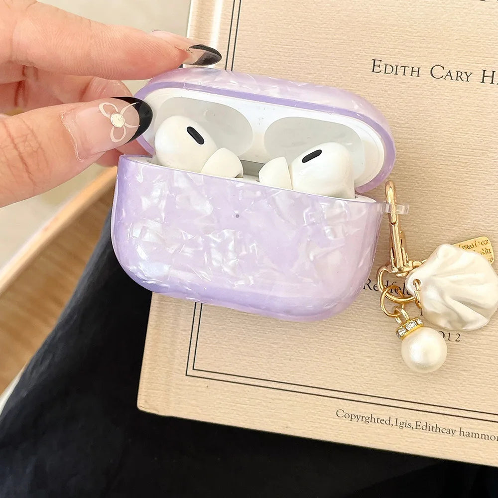 Purple Pearly AirPods Case