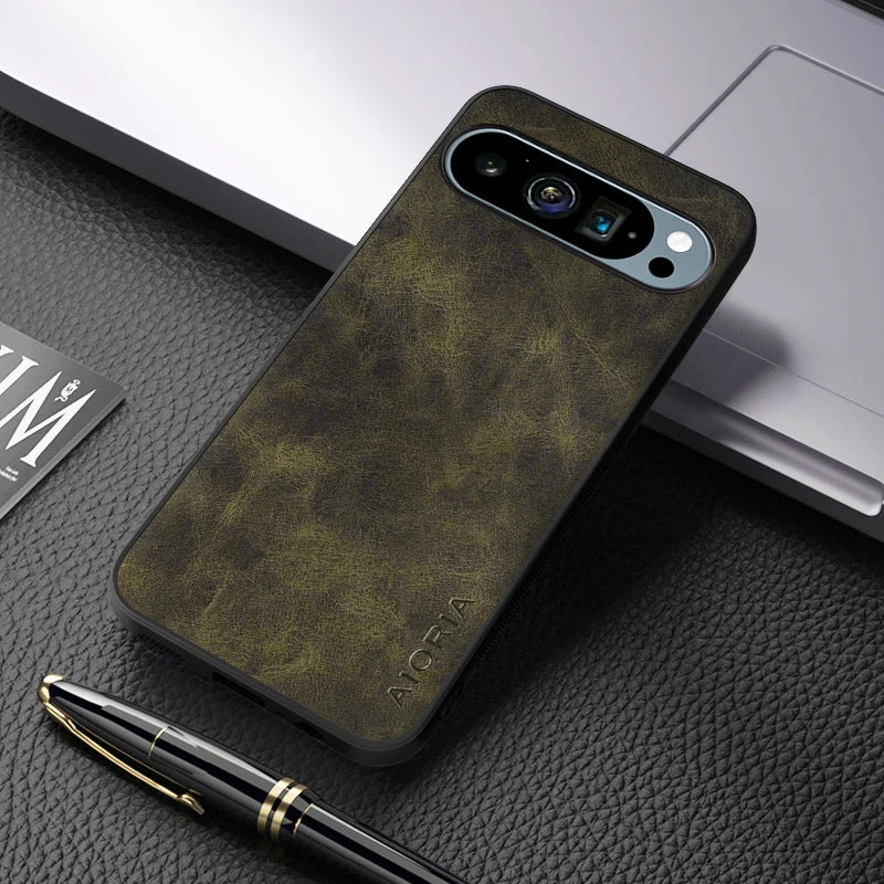 Leather Pixel 9 Case