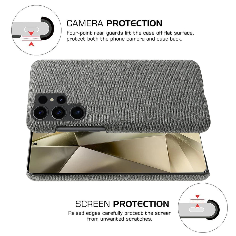 Galaxy Fabric Cloth Case