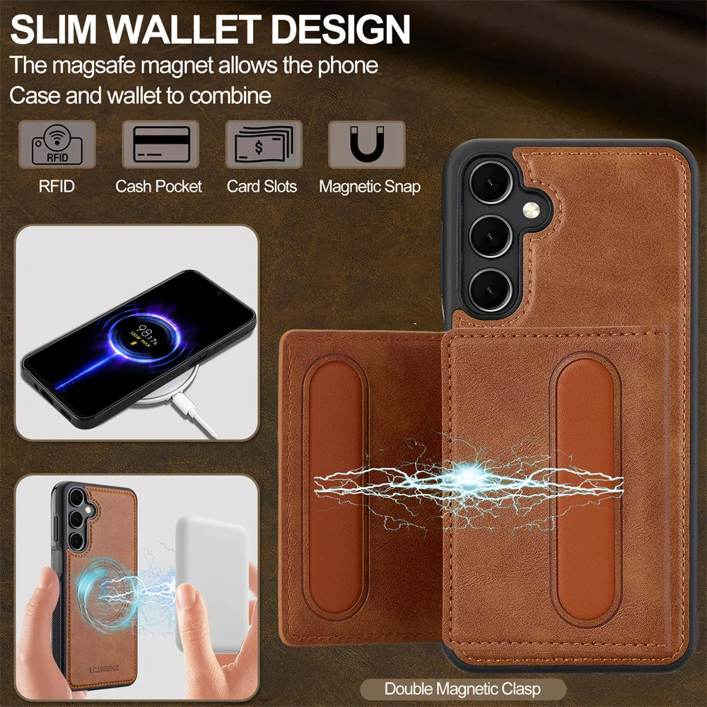 Galaxy Detachable Wallet Case