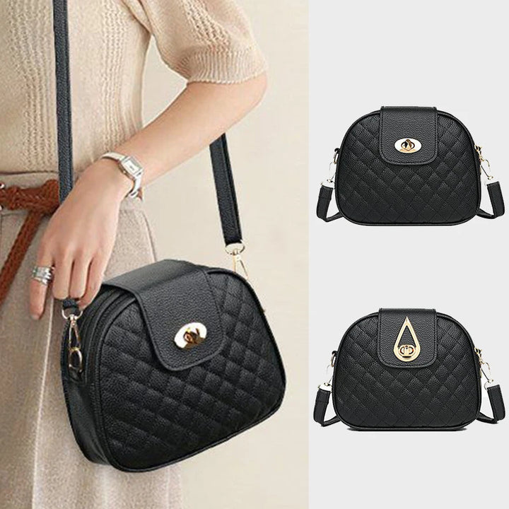 Women's Trendy Quilted Crossbody Shoulder Bag – Daily Commute & Outings