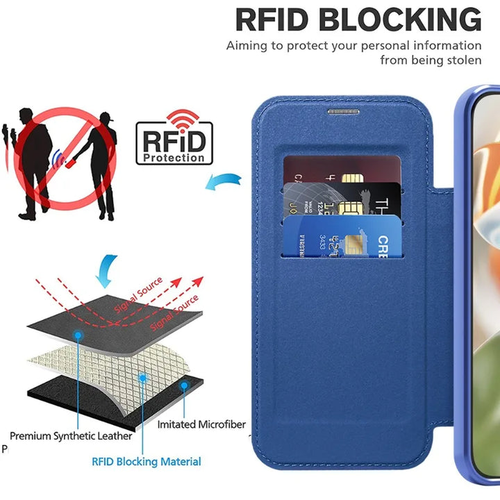 Pixel Flip Card Case