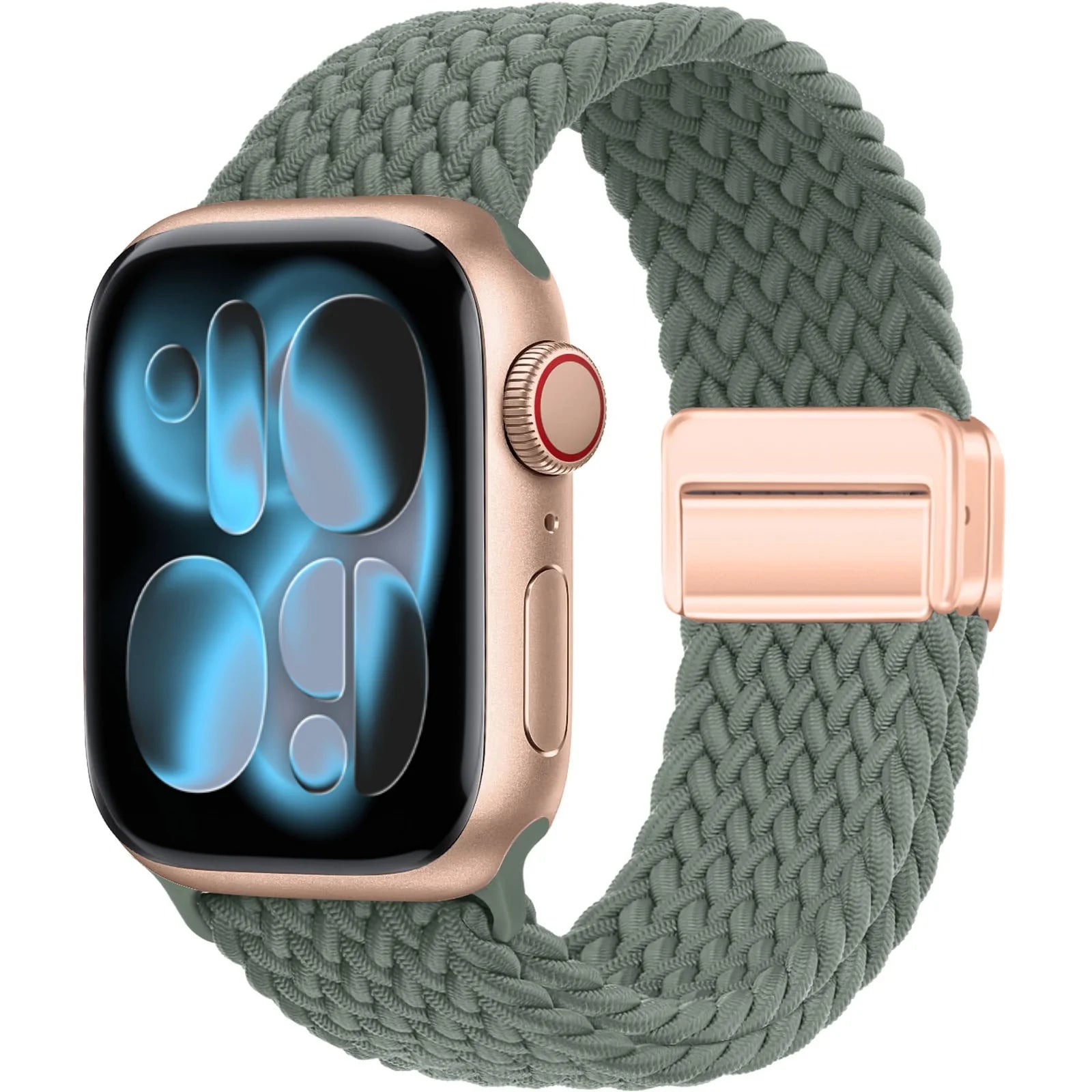 Magnetic Silicone Apple Watch Strap