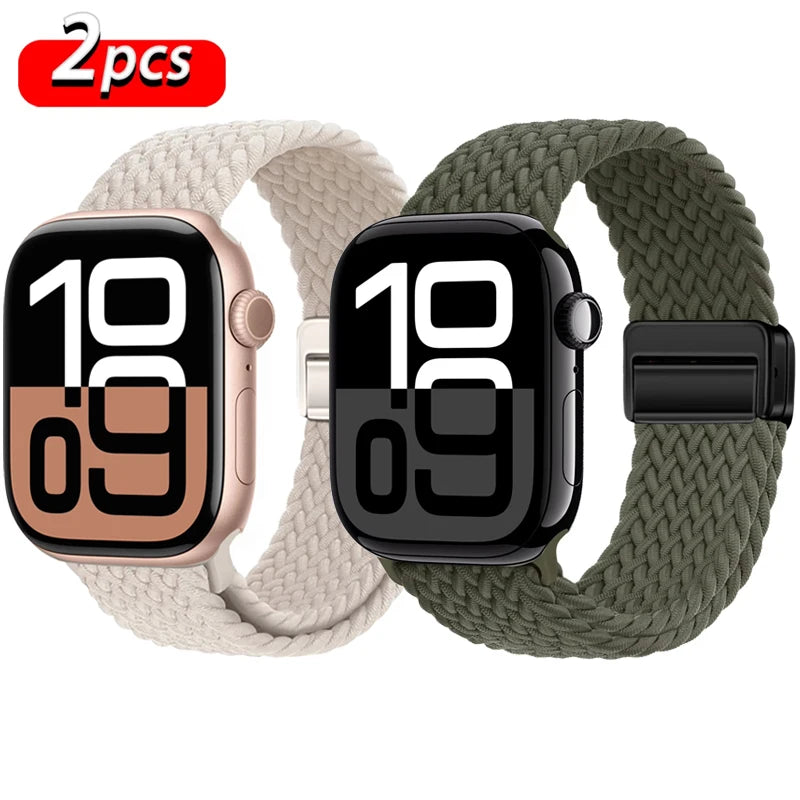 Magnetic Silicone Apple Watch Strap