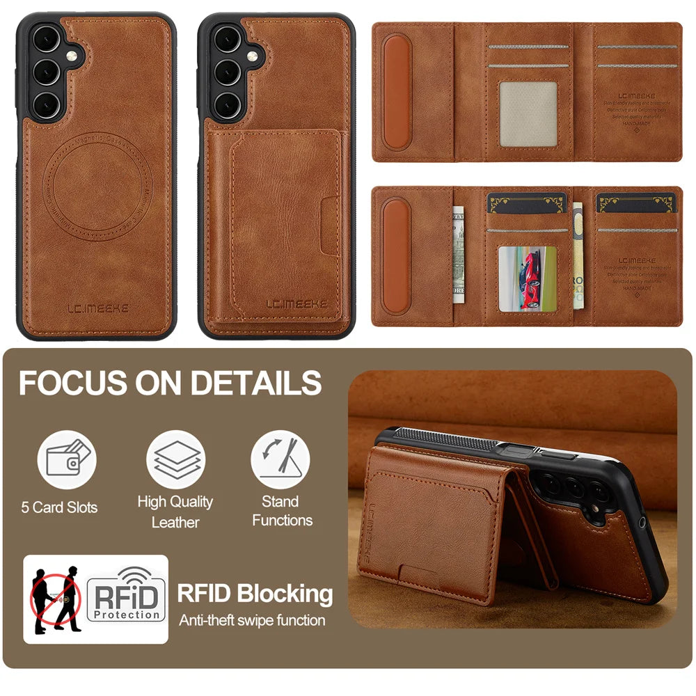 Galaxy Detachable Wallet Case