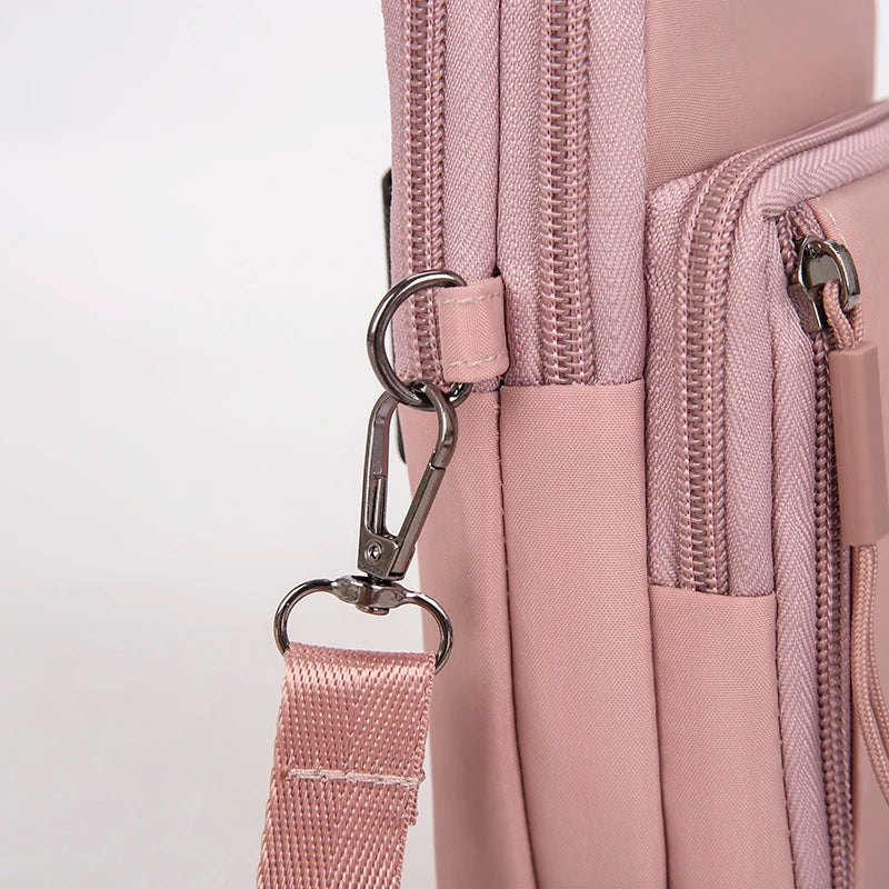 Nylon Phone Crossbody Bag